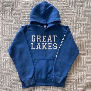 Great Lakes Kids Blue Hoodie - Medium